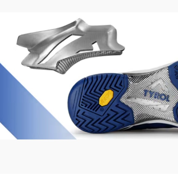 New Tyrol Women's Volley V Pickleball Shoe Navy/Pink - Picture 9 of 16